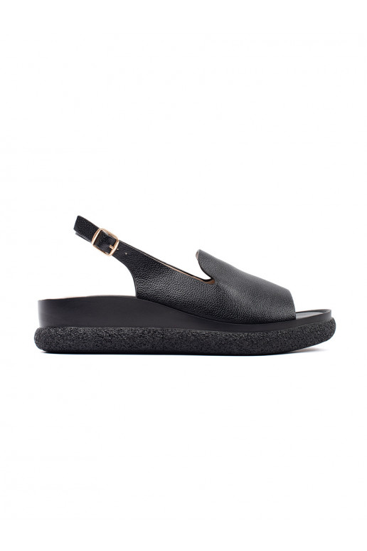 black comfortable sandals womens