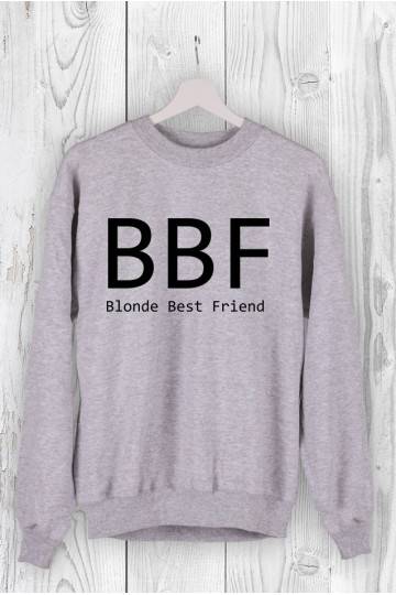 Sweater Blonde BFF gray