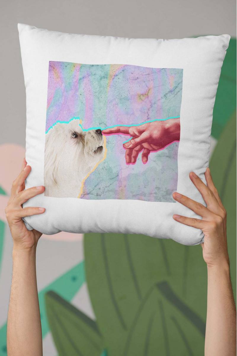 Maltese pillow hot sale