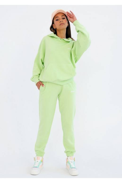 Pure - lime green loose fit sweatpants