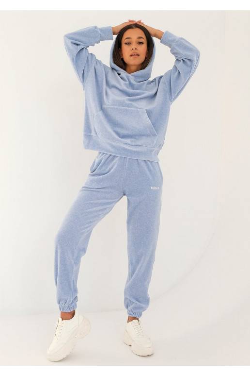 Blue velvet hot sale sweatpants