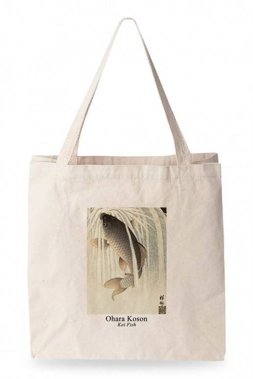 Buy Koi Fish Canvas Bag With Shoulder Strap/japanese Bag/koi Bag/koi Fish  Purse/vegan Leather Bag Online in India - Etsy