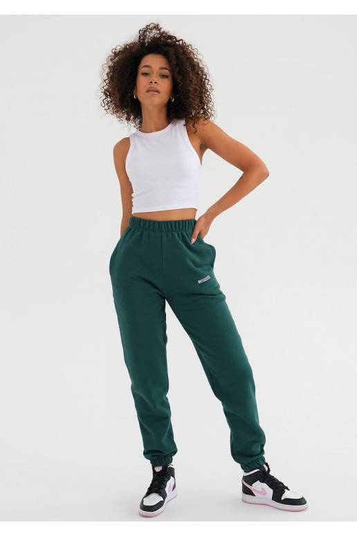 Pure - Deep green sweatpants