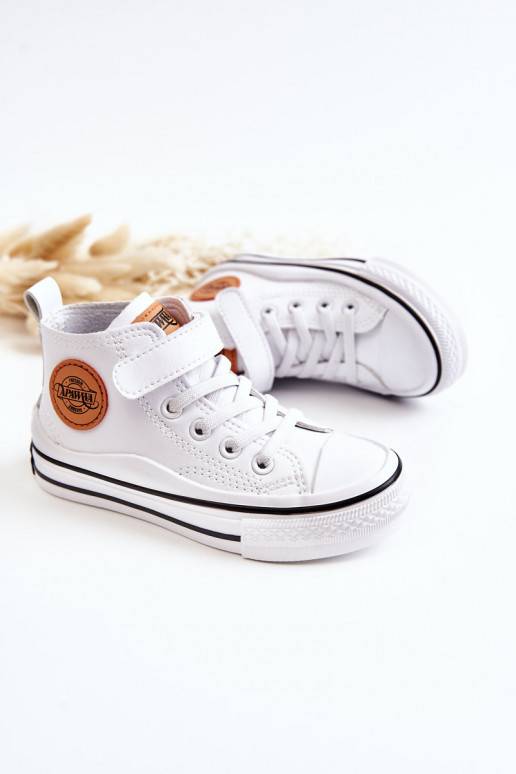 Converse on sale orange velcro