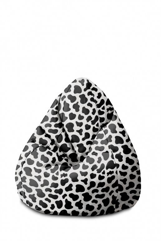 Cow print bean online bag cover