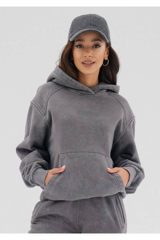 Tiffi - Grey vintage wash sweatshirt