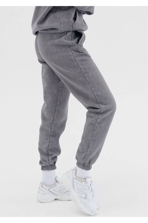 Tiffi - Grey vintage wash sweatpants