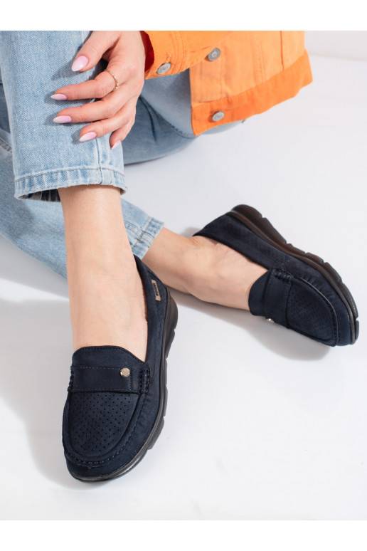 Women's moccasins Shelovet lekkie blue