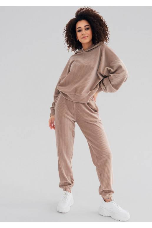 Jogg - Beige corded velvet sweatpants