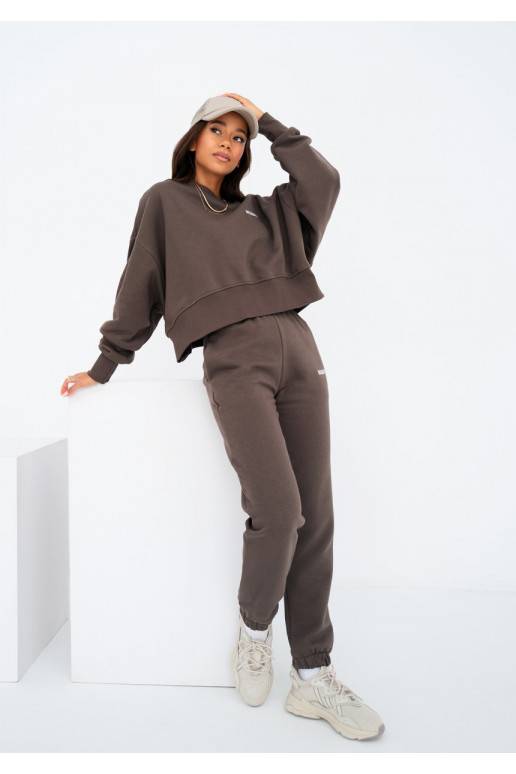 Tan sweatpants online set