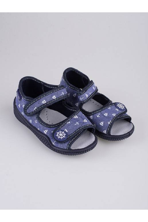 Slippers chłopięce Viggami Szymek ozdoba