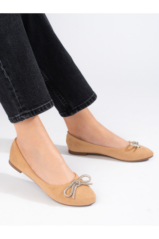 The classic model ballerinas beige Shelovet